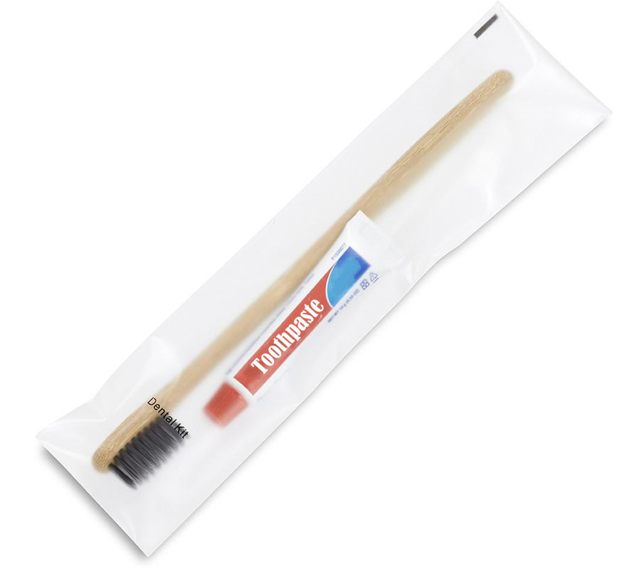 Van de het Kostuumreis van de vluchtpersoonlijke verzorging van de de Tandenborstelmondspoeling van Kit Small Size Toothpaste With de Shampootandzijde 3g 6g