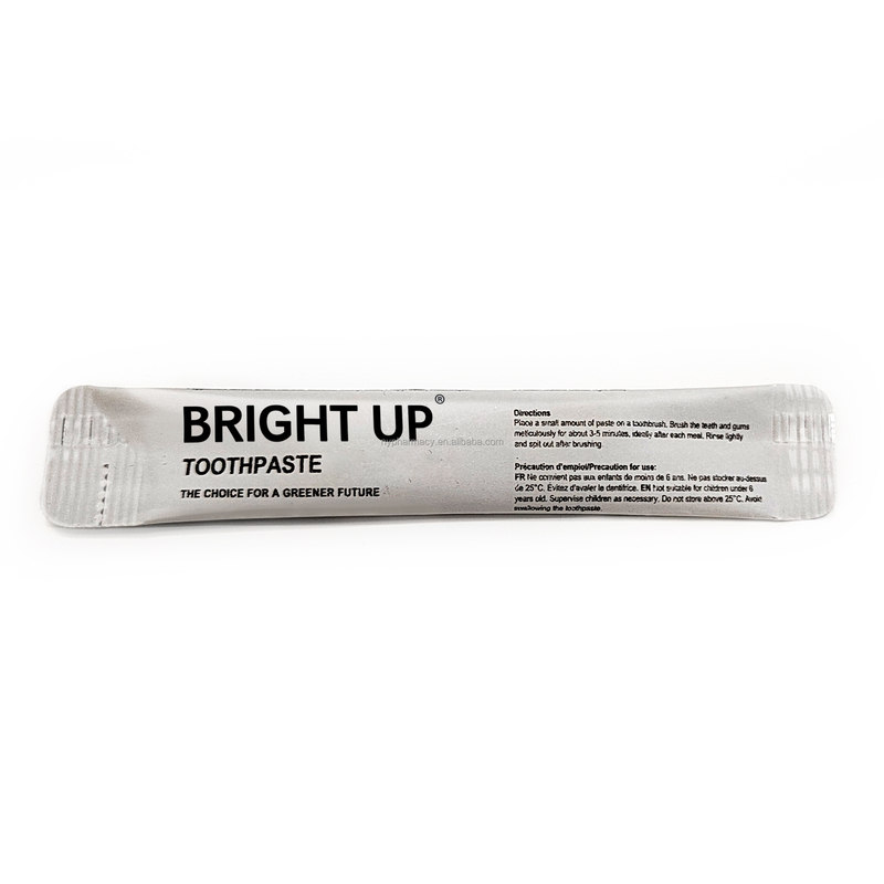 De volwassen van het de Vluchtkostuum van Hotel Tandkit eco friendly small size 3g 6g Reis Kit With Toothbrush Mouth Wash