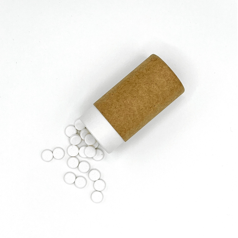 De draagbare Nul van de het Aromatandpasta van de Afvalmunt Mondspoeling van de Tabletten Stevige Tand Natuurlijke Wittende Tanden