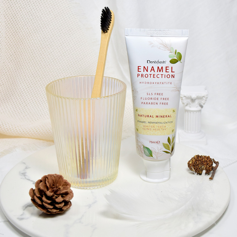 Biologische tandpasta voor mondverzorging 110g Theegeruimte Hydroxyapatite Tandenbleken Natuurlijke plantenextracten
