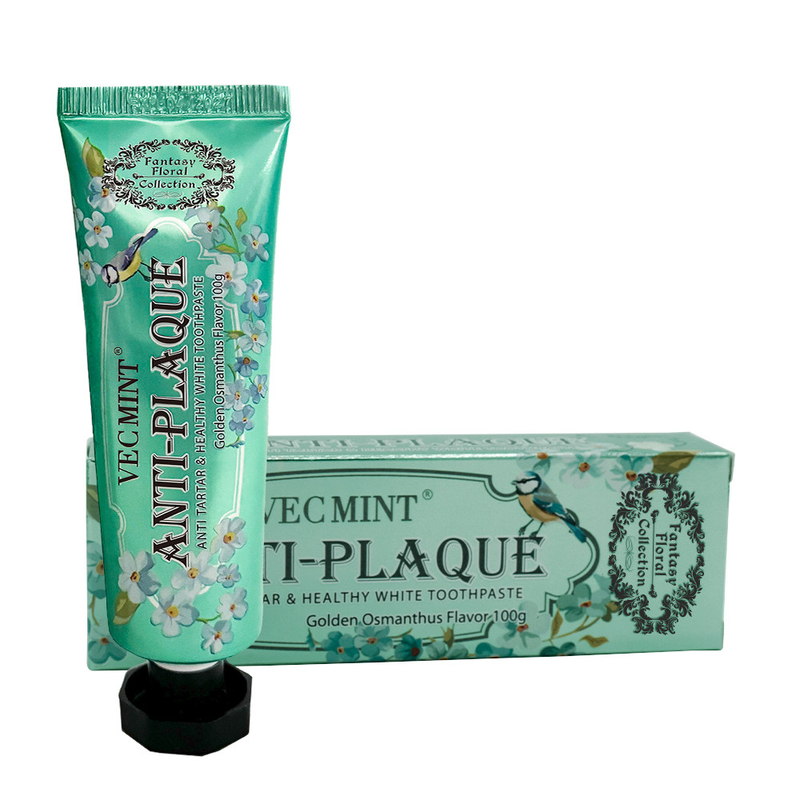 Bloem Aroma Aloe Vera Tandpasta 100g Tube Tanden Whitening Oral Care met LILY/ROSE/Osmanthus.
