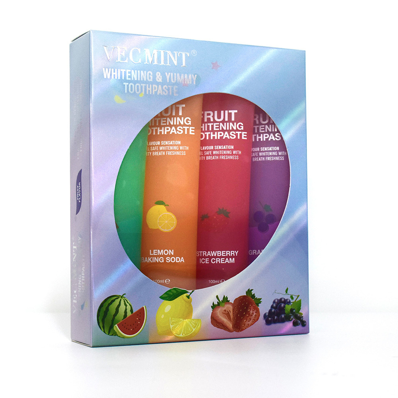 Herbal Fruit Whitening Toothpaste voor volwassenen Customized Oem Gentle Teeth Whitening Formula
