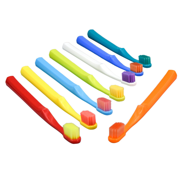 Groothandel Custom Adult Travel Home Hotel Plastic Soft Bristle Huishoudelijk Gebruik Tandborstel In Blister Card