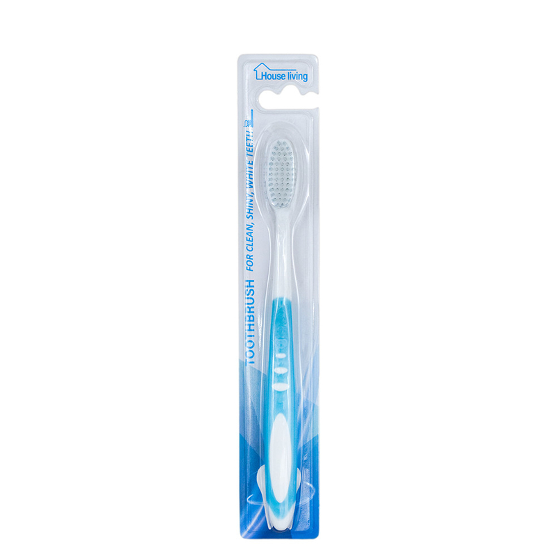Groothandel Custom Adult Travel Home Hotel Plastic Soft Bristle Huishoudelijk Gebruik Tandborstel In Blister Card