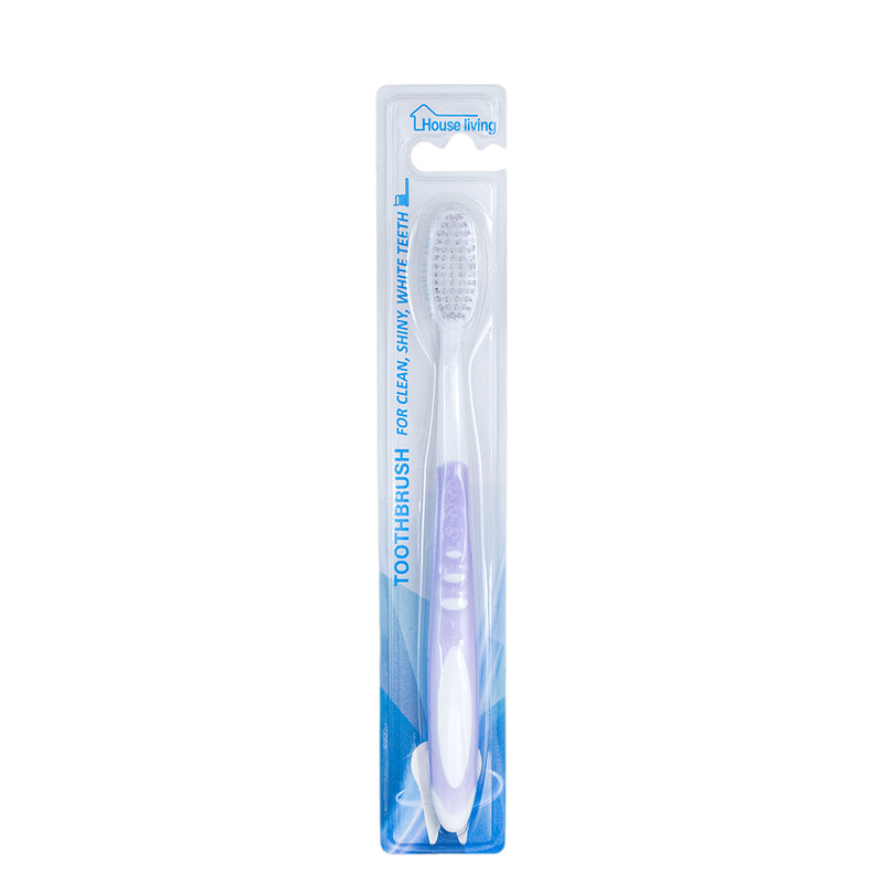 Groothandel Custom Adult Travel Home Hotel Plastic Soft Bristle Huishoudelijk Gebruik Tandborstel In Blister Card
