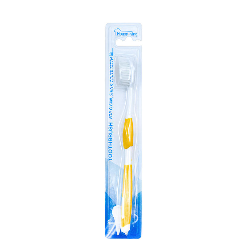 Groothandel Custom Adult Travel Home Hotel Plastic Soft Bristle Huishoudelijk Gebruik Tandborstel In Blister Card