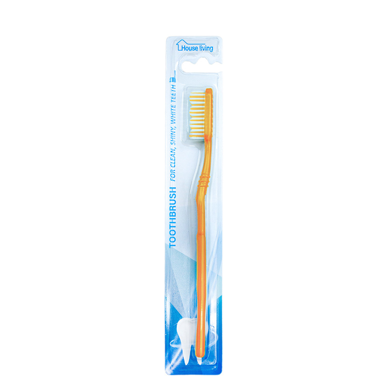 Groothandel Custom Adult Travel Home Hotel Plastic Soft Bristle Huishoudelijk Gebruik Tandborstel In Blister Card