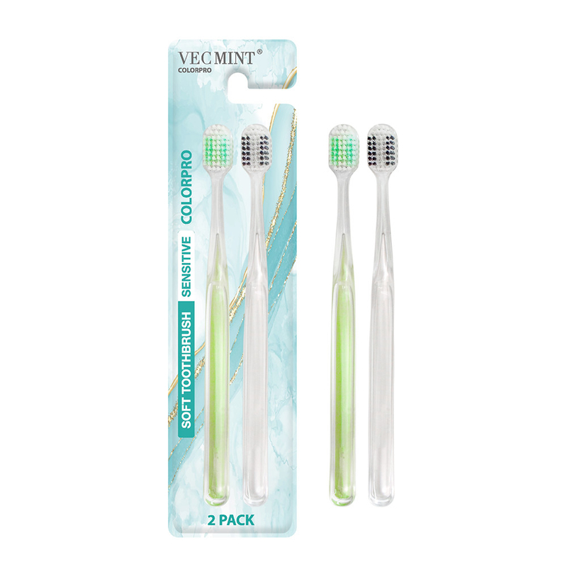 Groothandel Luxe kristal tanden whitening tandenborstel borstels hoge dichtheid diep reiniging kristal helder borstel handvat tand