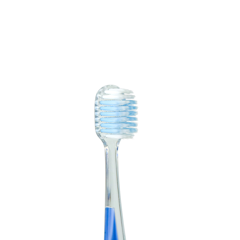 Groothandel Luxe kristal tanden whitening tandenborstel borstels hoge dichtheid diep reiniging kristal helder borstel handvat tand