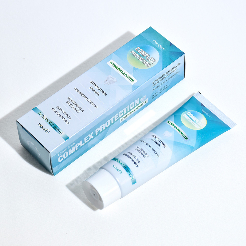 DENTIFRESH 100g Hydroxyapatit tandpasta Minta smaak tandpasta voor volwassenen Custom logo tandpasta