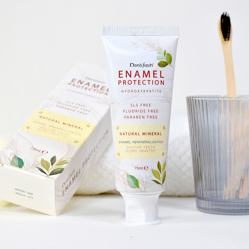 Tandpasta - Hydroxyapatite SLS - Vrije fluoridevrij met natuurlijke mineralen voor remineralisatie van glazuur