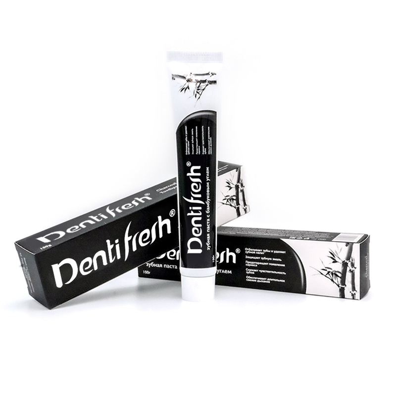 COOL ATE tandpasta - witte tanden en frisse adem met bamboe houtskool 100g reinigingsformule voor mondgezondheid