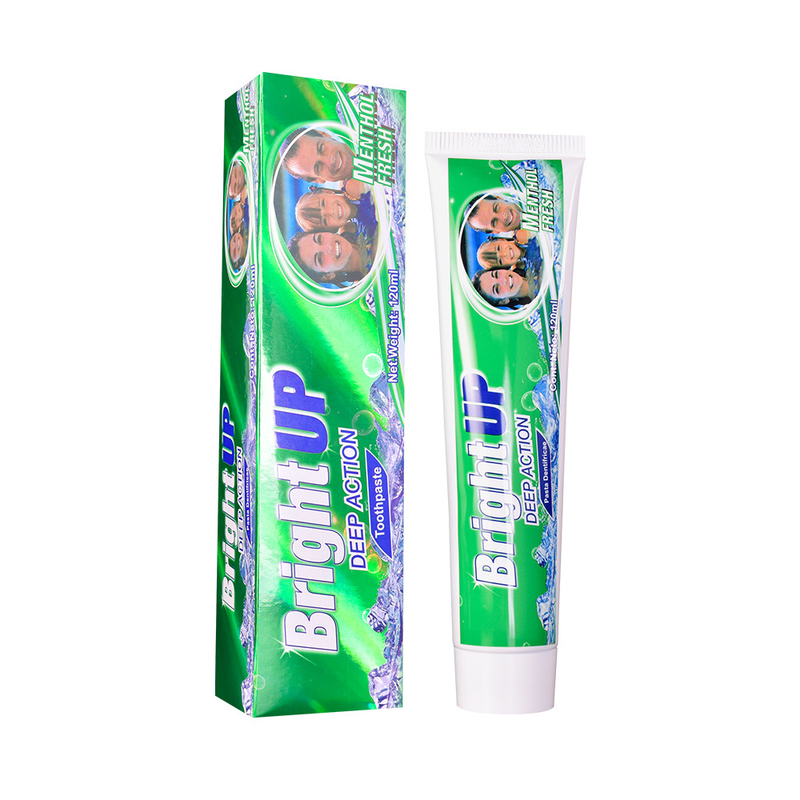 Verlichting Deep Action Menthol verse tandpasta 120 ml - Ervaar een instant koelend gevoel kruidenmunt