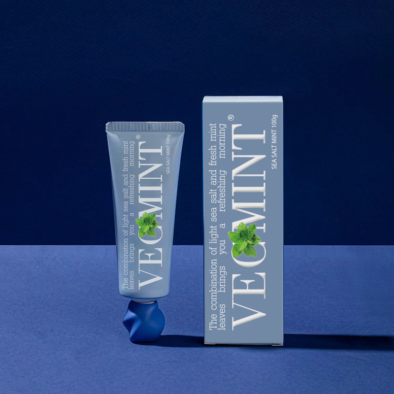 VECMINT zeezout & vers munt tandpasta - verlaat je mond verfrissend 100g groothandel fabriek