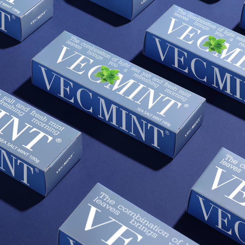 VECMINT zeezout & vers munt tandpasta - verlaat je mond verfrissend 100g groothandel fabriek