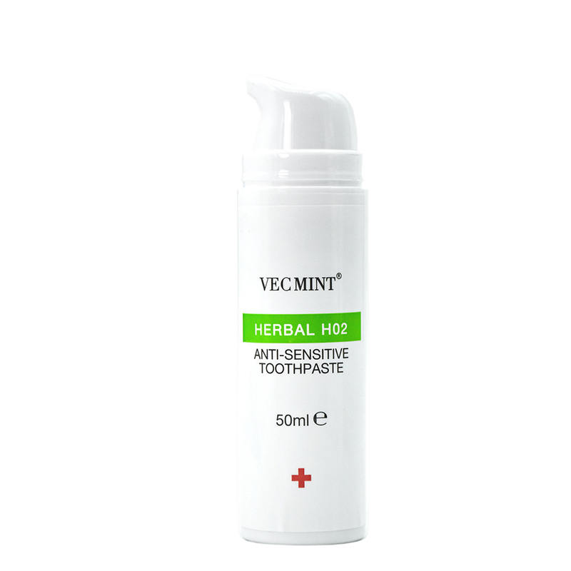 Warm verkrijgbaar VECMINT Herbal H03 Tandherstel Tandpasta - 50 ml, ideaal voor dagelijks tandonderhoud