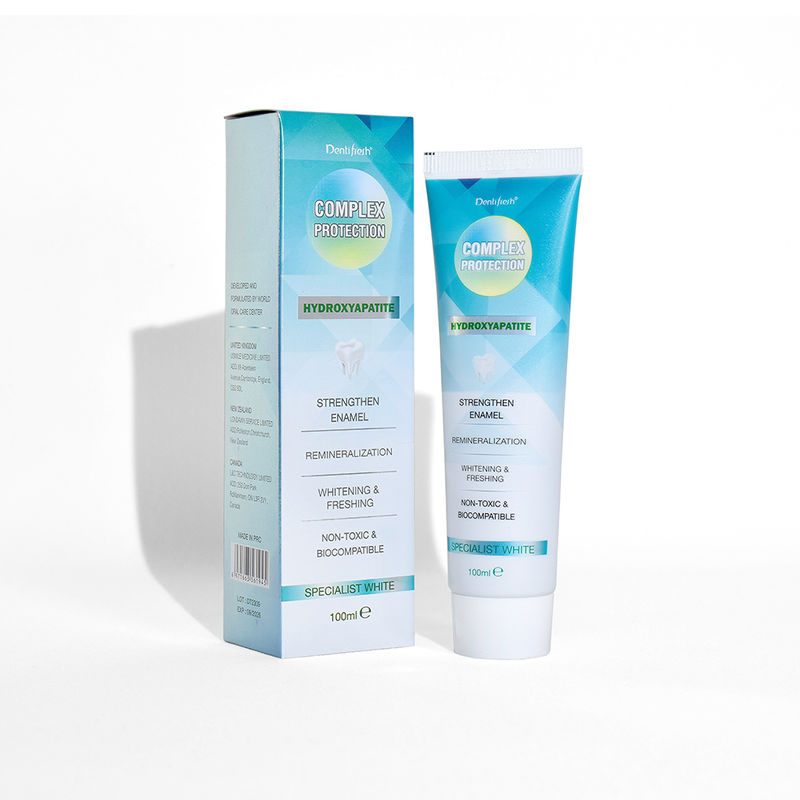 Matig blekend effect Tandpasta's voor het bleken van tanden met poetsen van tanden twee keer per dag en ingrediënten met natriumfytaat