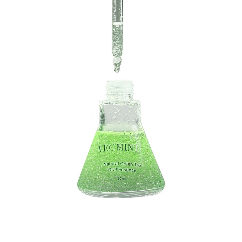 VECMINT Natuurlijke groene thee kruiden orale essentie - orale verzorging Concentrate Serum voor dagelijkse mondhygiëne 50 ml Bulk