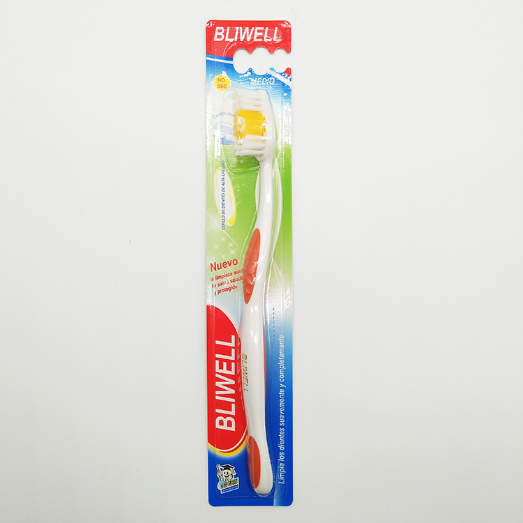 De in het groot OEM Eco Vriendschappelijke Plastic Mondelinge Schone Zachte Opnieuw te gebruiken Tandenborstel van het Kleurenhandvat